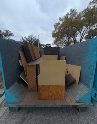 Commercial dumpster rental for an office cleanout in Orlando FL